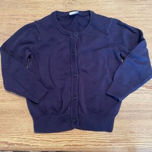 Hanna Andersson Navy Blue Cardigan